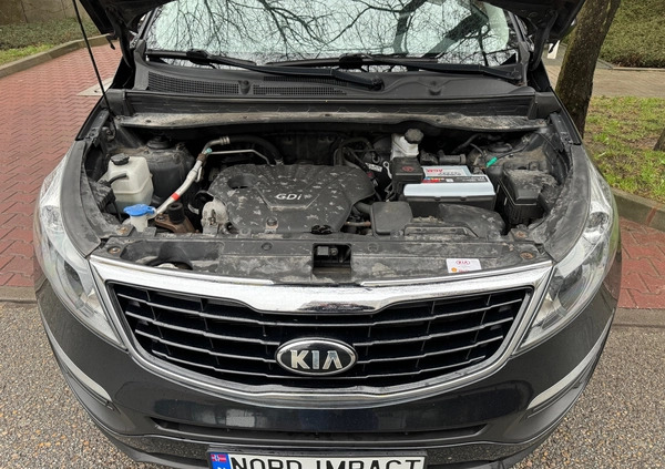 Kia Sportage cena 55900 przebieg: 128500, rok produkcji 2015 z Szczekociny małe 56